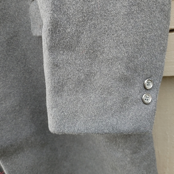 Vintage Classic Cashmere Long Over Coat Men Size 40 - Picture 5 of 16